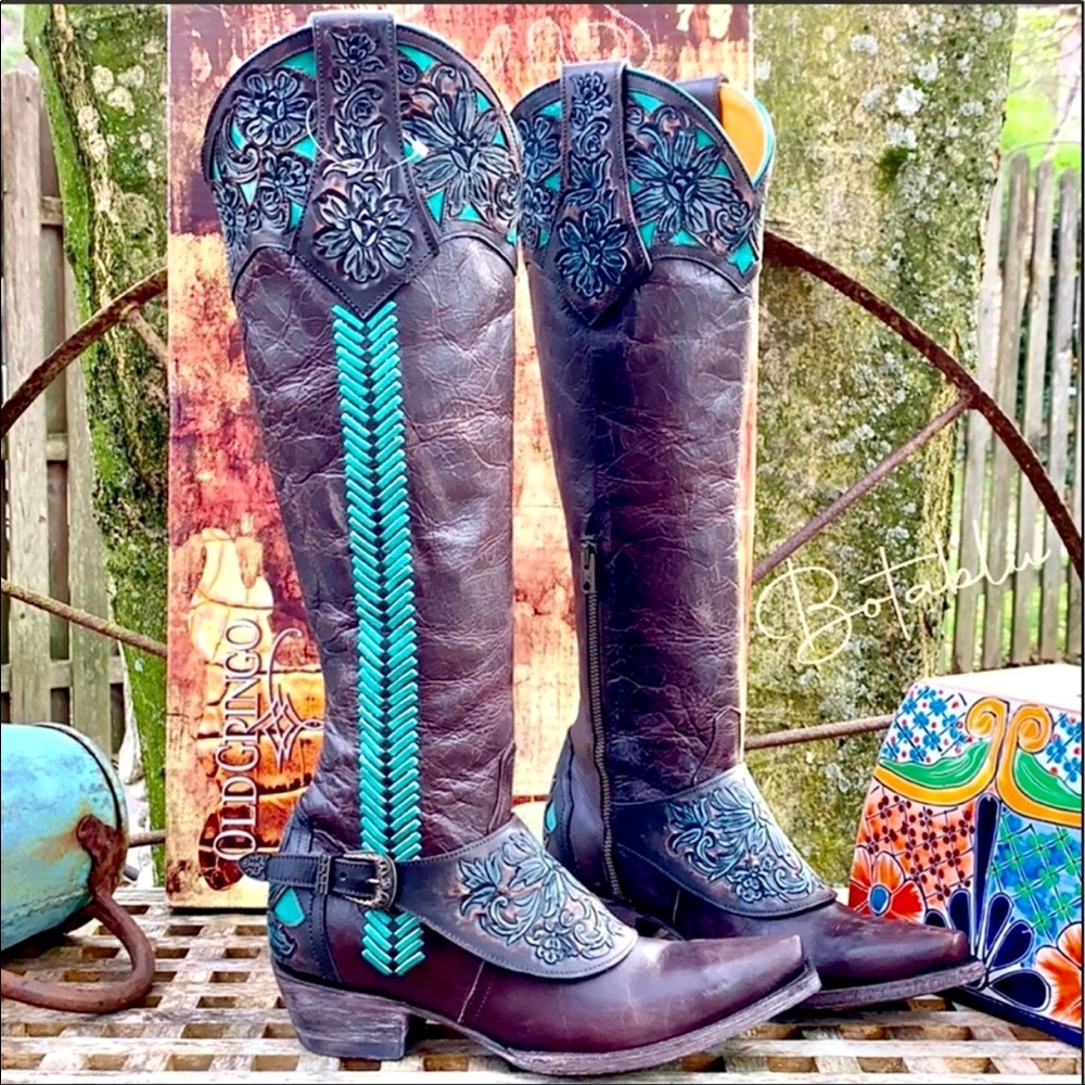 🛑 Want AMAZING OLD GRINGO Cowgirl Cowboy Western Boots? - Picture 11 of 16